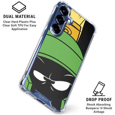 Looney Tunes Marvin the Martian Galaxy S25 Clear Case